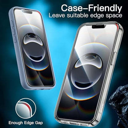 JETech Screen Protector for iPhone 17e/16e, 3-Pack | 9H Tempered Glass, Full Coverage, Scratch Resistant, HD Clear, Case-Friendly - size: iPhone 17e/16e