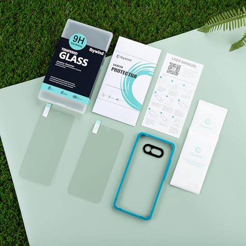 Ibywind for Nothing Phone (4a) 5G Screen Protector,2 Pack,9H Hardness Tempered Glass and Camera Lens Protector,with Alignment Frame,Full Coverage,Bubble Free,Fingerprint Unlock,Scratch Resistant - size: Nothing Phone (4a) 5G 6.78 inches