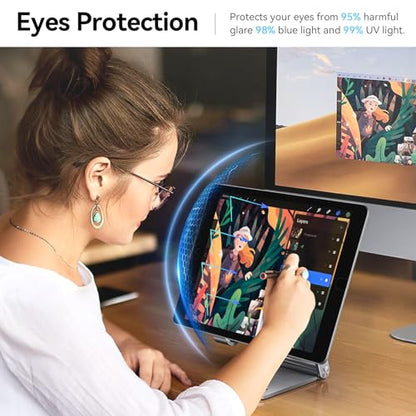 3 Pack Paper Screen Protector for iPad 10.2 in (9th/8th/7th,2021/2020/2019) - size: 10.2" iPad