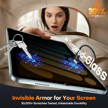 OMOTON 360° Privacy Screen Protector for iPad Mini 7(2024)/ Mini 6(2021) - size: iPad mini 6/7 8.3''