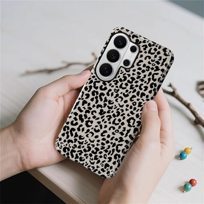 Case Compatible with Samsung Galaxy S26 Ultra, Hybrid 2-Layer Hard Shell Protection Case, Shockproof Protective Tough Phone Cover, Animal Leopard Print - color: Animal Leopard Print, size: Samsung Galaxy S26 Ultra