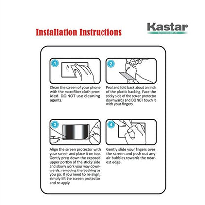 Kastar iPhon 4S/4G/4 Screen Protector (1-PACK), Premium Tempered Crystal Clear Glass Screen Protector for iPhon 4S, iPhon 4G, iPhon 4 AT&T, T-Mobile, Sprint, Verizon Smartphone (1-PACK)
