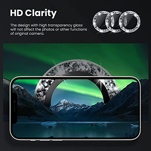 Tensea Bling Camera Lens Protector for iPhone 13 Pro - iPhone 13 Pro Max - color: Glitter