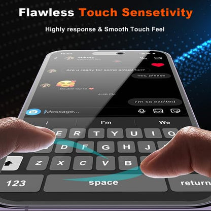 YMHML 2 Pack for iPhone 14 Pro Privacy Screen Protector Tempered Glass, Anti Spy Privacy Screen for iPhone 14 Pro Accessories, Case Friendly Private Film - size: iPhone 14 Pro-6.1 Inch