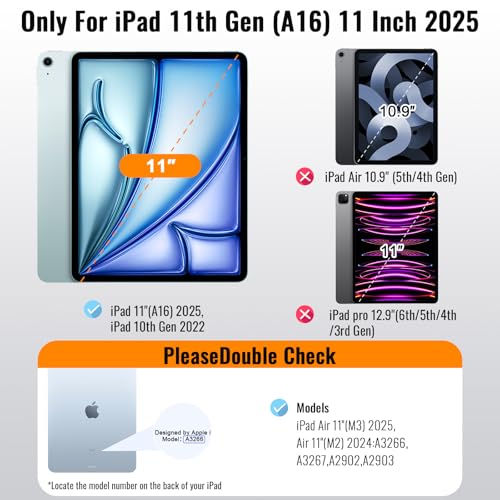 Privacy Screen Protector for iPad Air 11 M3/M2 2025/2024, Anti-Spy Tempered Glass Film for iPad Air 11 Inch, Face ID & Apple Pencil Compatible, HD Clear, Touch Sensitive Case Friendly，1 Pack - size: 1 Pack for iPad Air 11 M3/M2