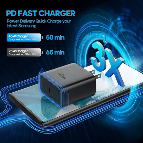 Super Fast Charger, 45W USB C Super Fast Charging Wall Charger