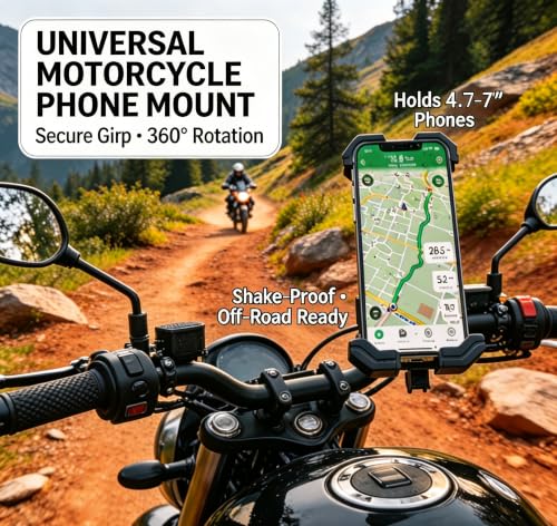 Bike Phone Holder Mount Motorcycle Bicycle Phone Holder Cell Phone Holder