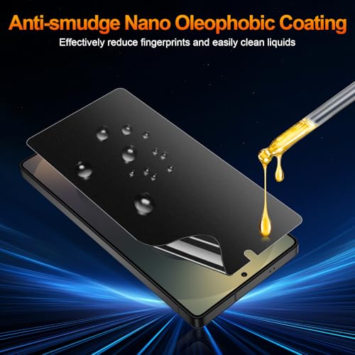 2 Pack for Samsung Galaxy S25 Ultra Anti-Glare Matte Privacy Screen Protector 6.9 inch, Smooth and Responsive Touch Flexible EPU Film, [Support Fingerprint Unlock] [Self-Healing] [Not Glass] - size: Samsung Galaxy S25 Ultra