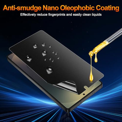2 Pack for Samsung Galaxy S25 Ultra Anti-Glare Matte Privacy Screen Protector 6.9 inch, Smooth and Responsive Touch Flexible EPU Film, [Support Fingerprint Unlock] [Self-Healing] [Not Glass] - size: Samsung Galaxy S25 Ultra
