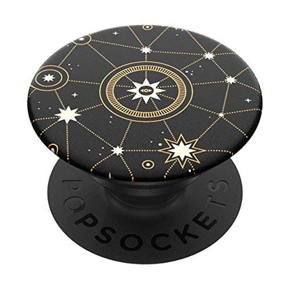 PopSockets Phone Grip with Expanding Kickstand, Adhesive Grip - Star Chart - color: Star Chart, style: Adhesive