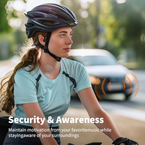 PSIER Bone Conduction Headphones, 2026 Upgrade Bluetooth 6.0 Open-Ear Design, 10-Hour Playtime, IPX5 Waterproof, 23g Ultra-Lightweight for Running, Cycling, Outdoor Sports - color: Matte Black