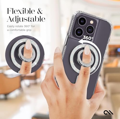 Case-Mate Magnetic Phone Grip & Ring Stand -MagSafe Holder -Twinkle Diamond - color: Twinkle Diamond