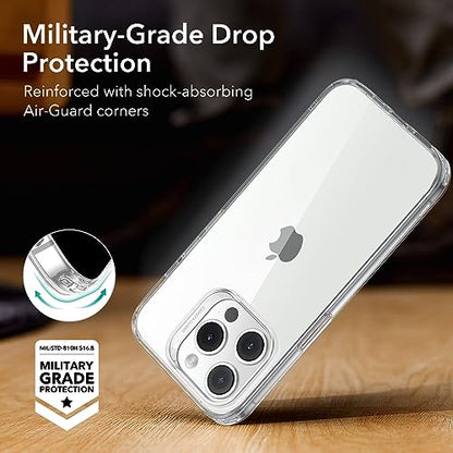 ESR Clear Case for iPhone 15 Case, Shockproof Thin Cover, Yellowing-Resistant Slim Transparent TPU Phone Case, Zero Series, Clear - color: B-Clear