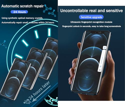 2pcs Matte Hydrogel film for iPhone 15 Pro Max 5G 6.7"