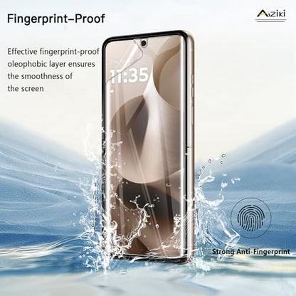 Hydrogel film for Motorola Razr Ultra 2025/2026 Screen Protector, Flexible TPU, [2 Main Screen +2 Front Screen], Bubble Free Screen Protector for Moto Razr Ultra 2025, Clear - size: Moto Razr Ultra