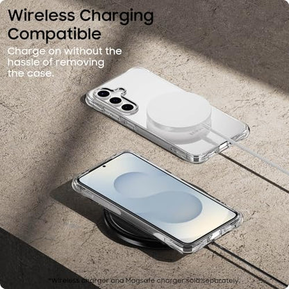 for Galaxy S25 Plus Case, Ultra [Slim Thin] Flexible Scratch Resistant Clear TPU Gel Rubber Soft Skin Silicone Protective Phone Case Cover for Samsung Galaxy S25 Plus (Clear) - size: S25 Plus