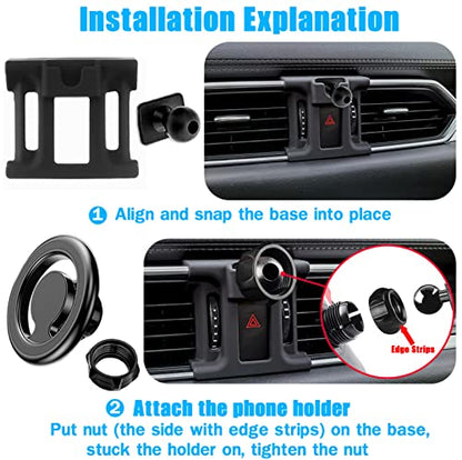 Car Phone Holder Air Vent Magsafe Mount for Mazda CX5 2017-2025