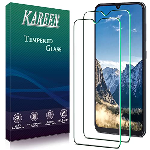 KAREEN 2 Pack Screen Protector for Samsung Galaxy A50, A30, A30s, M31 - size: Samsung A50/A30