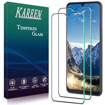 KAREEN 2 Pack Screen Protector for Samsung Galaxy A50, A30, A30s, M31 - size: Samsung A50/A30