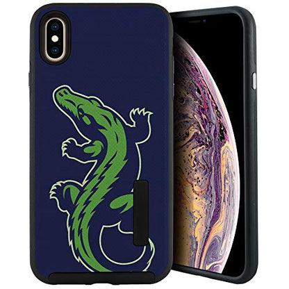 CasesOnDeck Case Compatible with [Apple iPhone X | iPhone Xs][Grip Tactical] iPhone Xs Hybrid Bump and Drop Protection Case Slim Fit Dual Layer Cover (Gator) - color: Gator