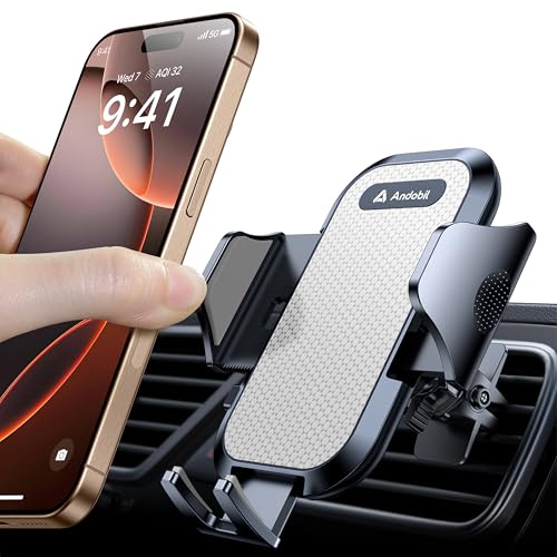 andobil 2026 True Military-Grade Phone Holders for Your Car Vent - color: Gray