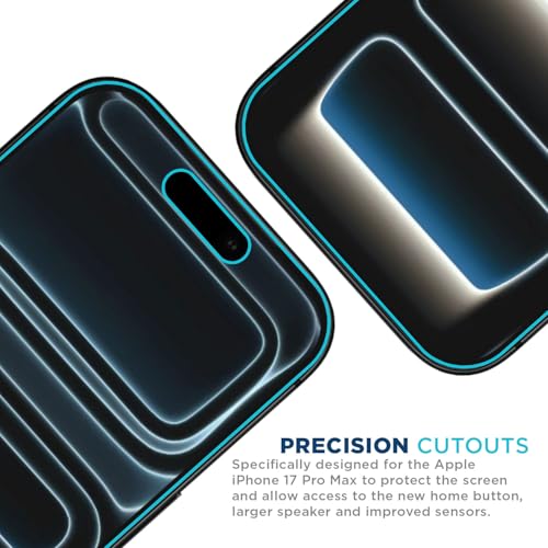 Tech Armor Privacy Glass for iPhone 17 Pro Max Screen Protector, 1-Pack