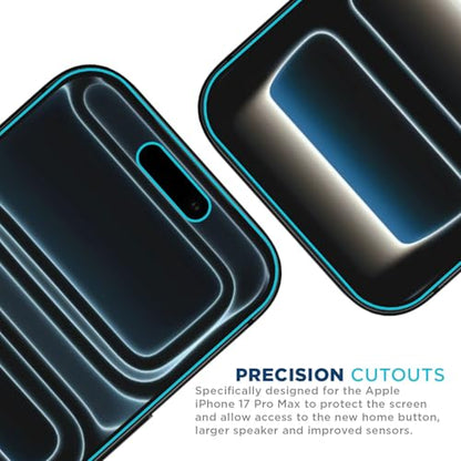 Tech Armor Privacy Glass for iPhone 17 Pro Max Screen Protector, 1-Pack