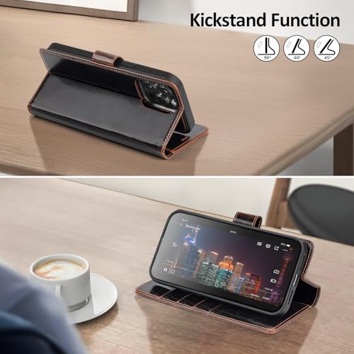 Shieldtop Compatible with MagSafe iPhone 13 Pro Max Wallet Case,(Coffee) - color: A-Coffee, size: iPhone 13 Pro Max - 6.7"