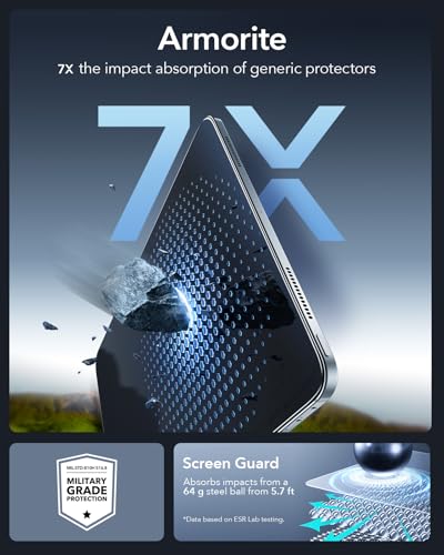 ESR 2 Pack Armorite Screen Protector for iPad Pro 13 Inch M5/M4 - size: iPad Pro 13" M5/M4 (2025/2024)