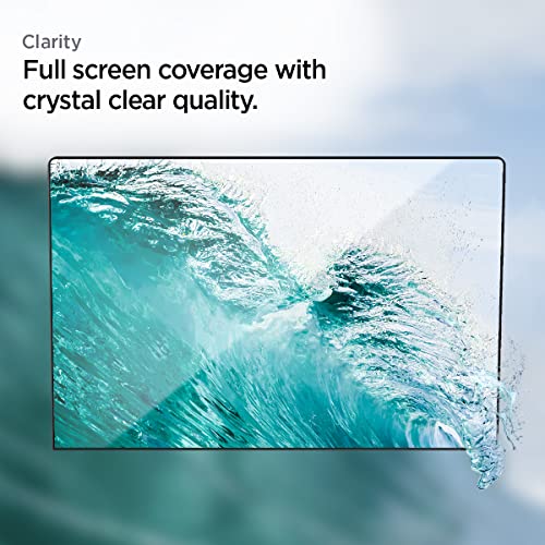 Spigen GlasTR Slim Screen Protector for MacBook Pro 14" M1-M5 Series | (2021-2026), 9H+ Tempered glass, Scratch resistance, Lab-tested 100% clarity, Precise cutout, Case-friendly, 1Pack - size: 14 inch