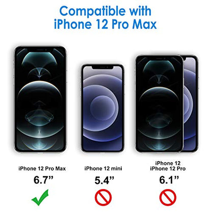 JETech Privacy Screen Protector for iPhone 12 Pro Max, 2-Pack - size: iPhone 12 Pro Max
