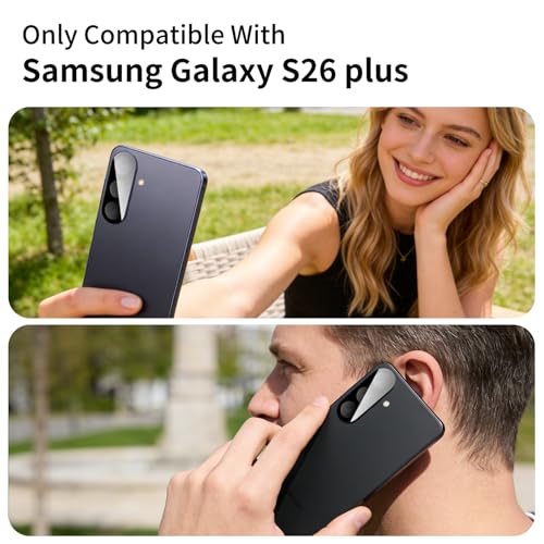 3 Pack Camera Lens Protector for Samsung Galaxy S26 Plus/ S26+
