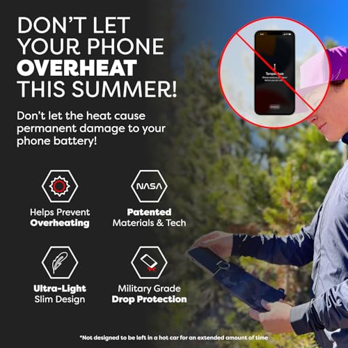 PHOOZY Apollo II Thermal Phone Case with NASA-Derived Technology - Extends Battery Life 4X in Hot or Cold Weather - Military Grade 8-Foot Drop Protection Insulated Pouch - Large Pink Camo - color: Apollo II Pink Camo, size: LARGE