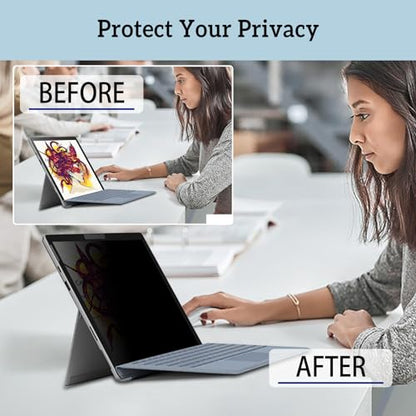 Surfcae Pro 13 inch Privacy Screen, for Microsoft Surface Pro 11/10/9/8/X - size: Surface Pro 11/10/9/8/X (13 inch)