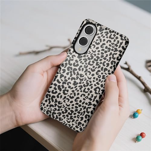 Case Compatible with Samsung Galaxy S25 Edge, Hybrid 2-Layer Hard Shell Protection Case, Shockproof Protective Tough Phone Cover, Animal Leopard Print - color: Animal Leopard Print, size: Samsung Galaxy S25 Edge