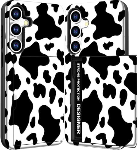 for Samsung Galaxy S24 / S25 Case - Black Cow Deco - color: Black Cow Deco