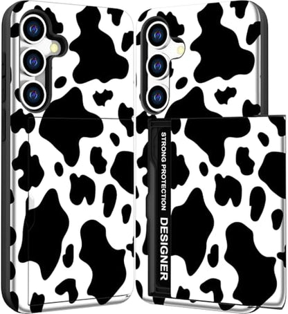 for Samsung Galaxy S24 / S25 Case - Black Cow Deco - color: Black Cow Deco