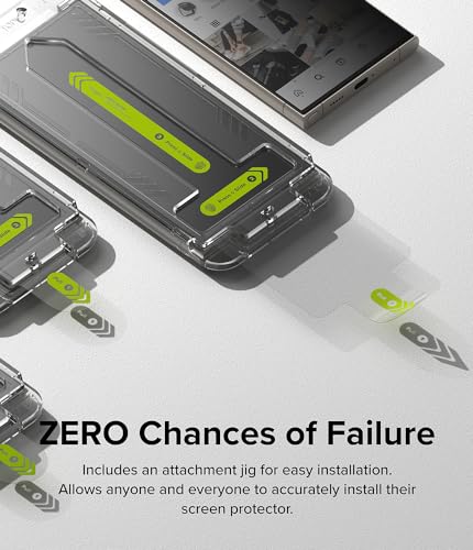 Ringke for Samsung Galaxy S24 Ultra Screen Protector [Easy Slide Privacy] - size: Galaxy S24 Ultra