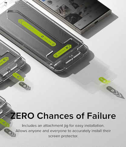 Ringke for Samsung Galaxy S24 Ultra Screen Protector [Easy Slide Privacy] - size: Galaxy S24 Ultra