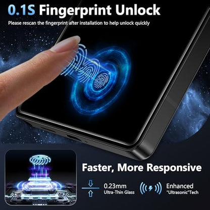 2 Pack for Samsung Galaxy S26 Ultra Privacy Screen Protector Glass | Fingerprint Unlocking, 25° Anti Spy S26 Ultra Screen Protector, Full Coverage, Case Friendly, Easy Installation - size: Galaxy S26 Ultra