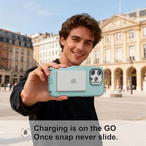 Follaroma for iPhone 16 Pro Case,Magnetic,Heavy Duty Case,6.3'',Mint - color: Mint, size: iPhone 16 Pro 6.3''