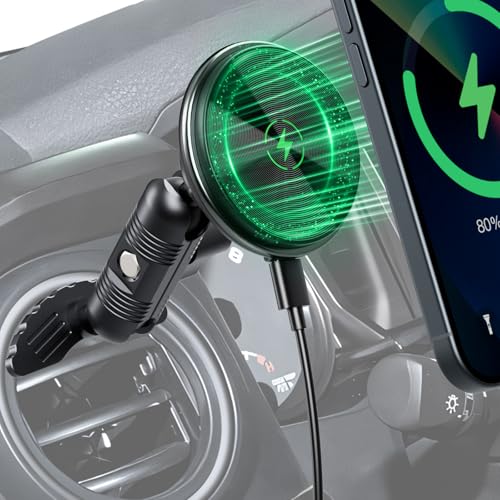 Wireless Charger Magnetic Mount Compatible with Toyota Tacoma 2016-2023 - style: Magnetic Charger Mount