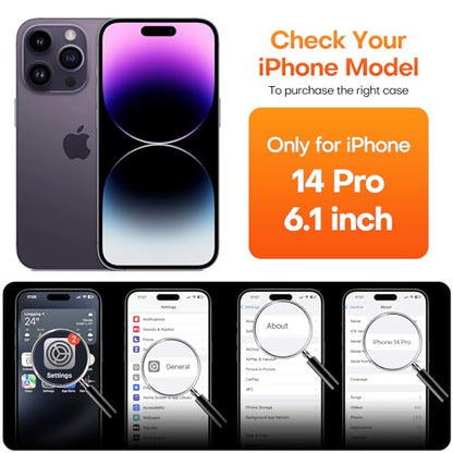 ImpactStrong 3-Pack Shatterproof Tempered Glass Screen Protector for iPhone 14 Pro [Easy Installation Frame] [Bubble Free] [9H Hardness] [Full Coverage] Case Friendly, 6.1 Inch - size: iPhone 14 Pro