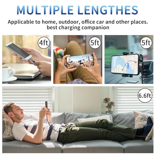 100W Magnetic Charging Cable,Magnetic Right Angle USB C Cable,480Mbps Data Transfer,5A Fast Charging,Compatible with USB C Device - color: Blackgreen, size: 1.2M+1.5M+1.5M+2M