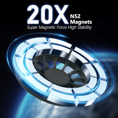 CLEC MagSafe Car Phone Holder for Audi A4/A5 2017-2025,20 Magnets