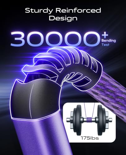USB A to USB C Cable 60W Fast Charging 6FT, 2Pack USB C Cable for CarPlay - color: Purple, size: 6FT, style: USB A to USB C