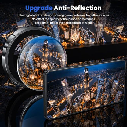 WSKEN for Samsung Galaxy S26 Ultra Camera Lens Protector - Ultra Thin - color: Black