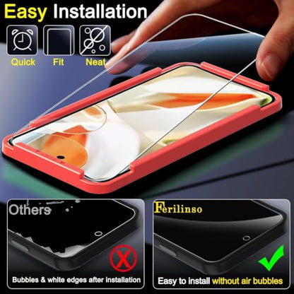 Ferilinso Screen Protector for Google Pixel 9 Pro, Tempered Glass Back - size: Google Pixel 9 Pro
