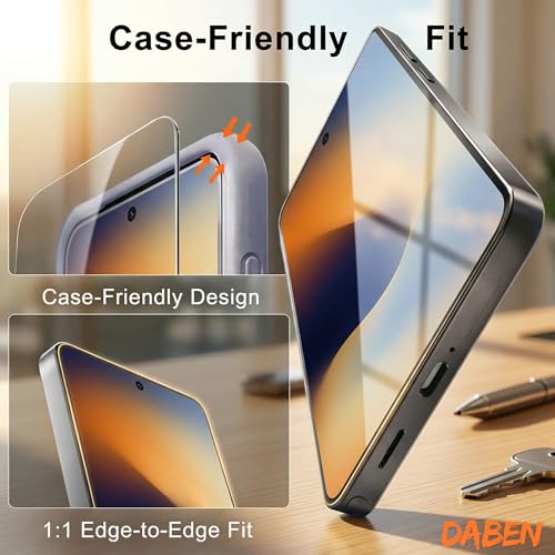 DABEN (2 Pack Align-X Screen Protector for Samsung Galaxy S26 - size: for Galaxy S26