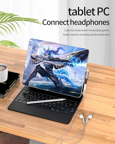 Aux to USB C Lightning Adapter for Iphone 17 16 15 14 13 Pro Max (2in1) Headphone Jack 3.5mm Audio Cable Male Connector Pc for Ipad Adaptor Compatible with Samsung S21 Stereo Earphone Accessory Adater